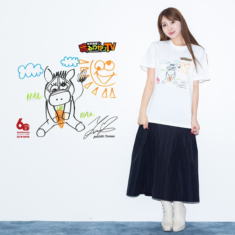 【森咲智美さんデザイン】岩手競馬まるわかりTV･オリジナルTシャツ