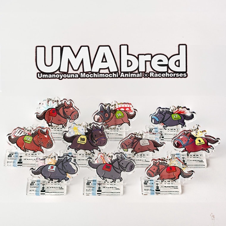 UMAbred ウーマブレッド タイトルホルダー グッズ６点セット 競走馬グッズブランド「UMAbred」のPOPUPイベントが好評につき