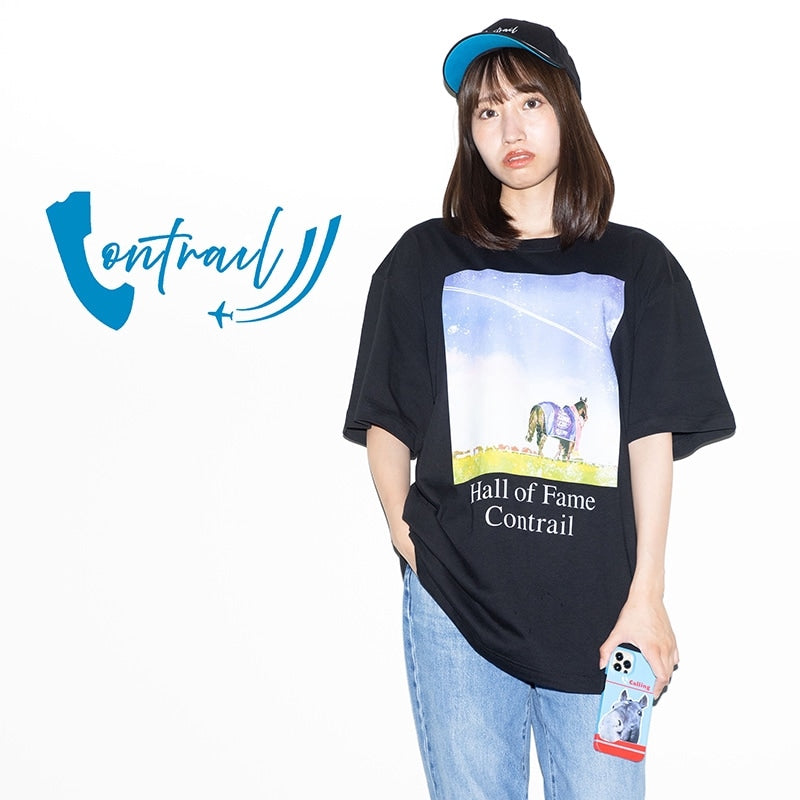 コントレイル・Tシャツ(黒)