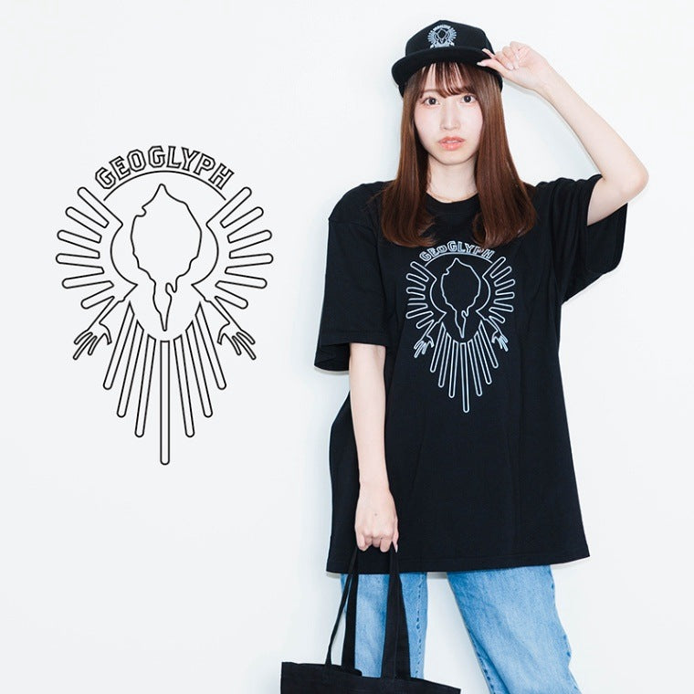 ジオグリフ･Tシャツ(黒)