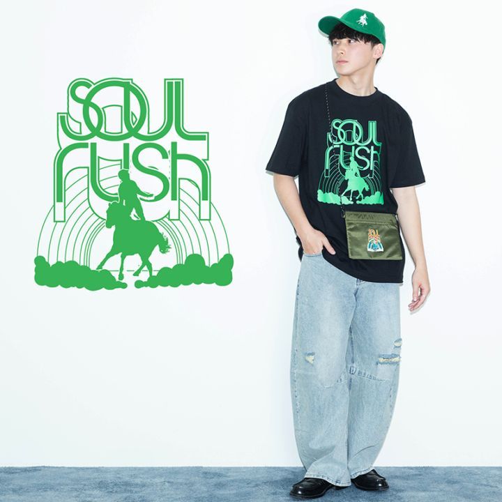 ソウルラッシュ･Tシャツ(黒)