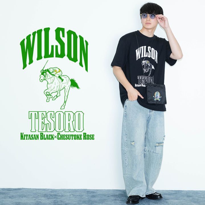 ウィルソンテソーロ･Tシャツ(黒)