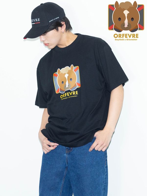 オルフェーヴル･TシャツB(黒)