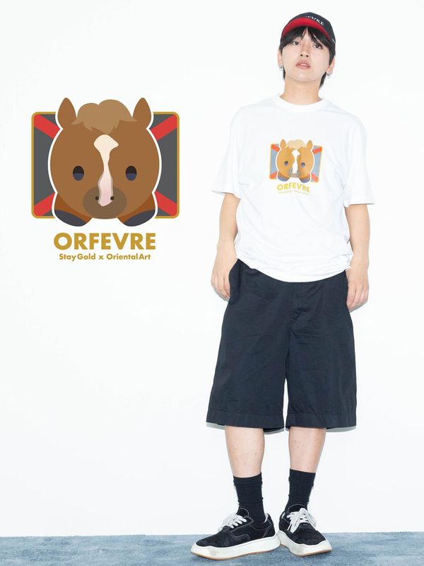 オルフェーヴル･TシャツB(白)