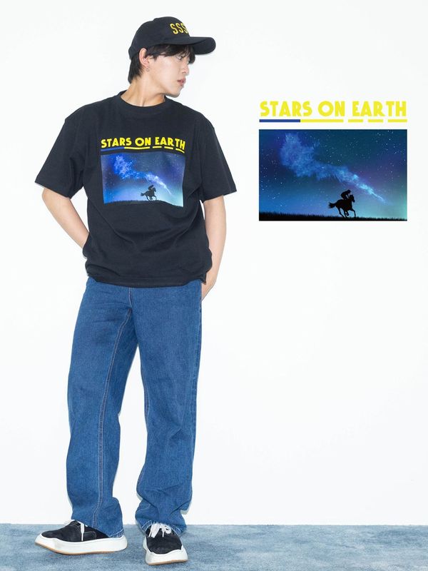 スターズオンアース･Tシャツ(黒)