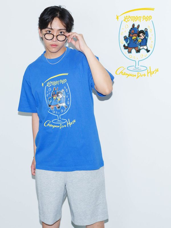 レモンポップ･TシャツB(青)