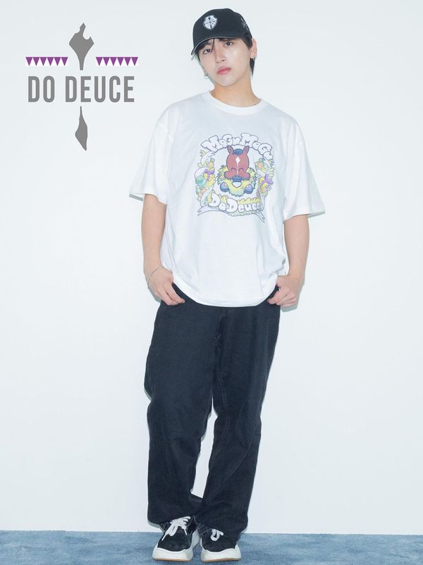 ドウデュース･もぐもぐTシャツ(白)