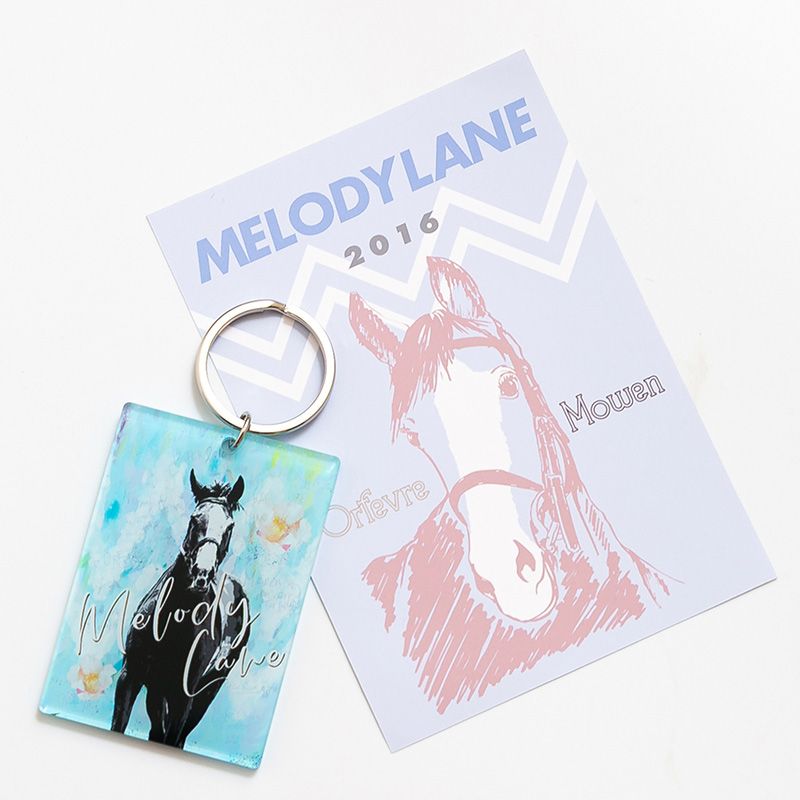 【HORSE GOODS net】メロディーレーン･アクリルキーホルダー