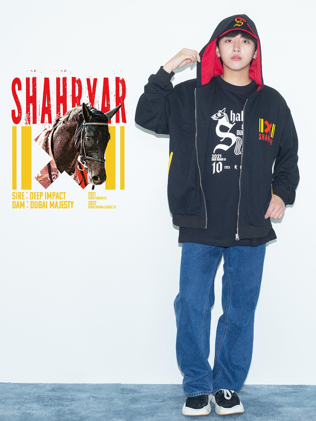 シャフリヤール･ジップアップパーカー
