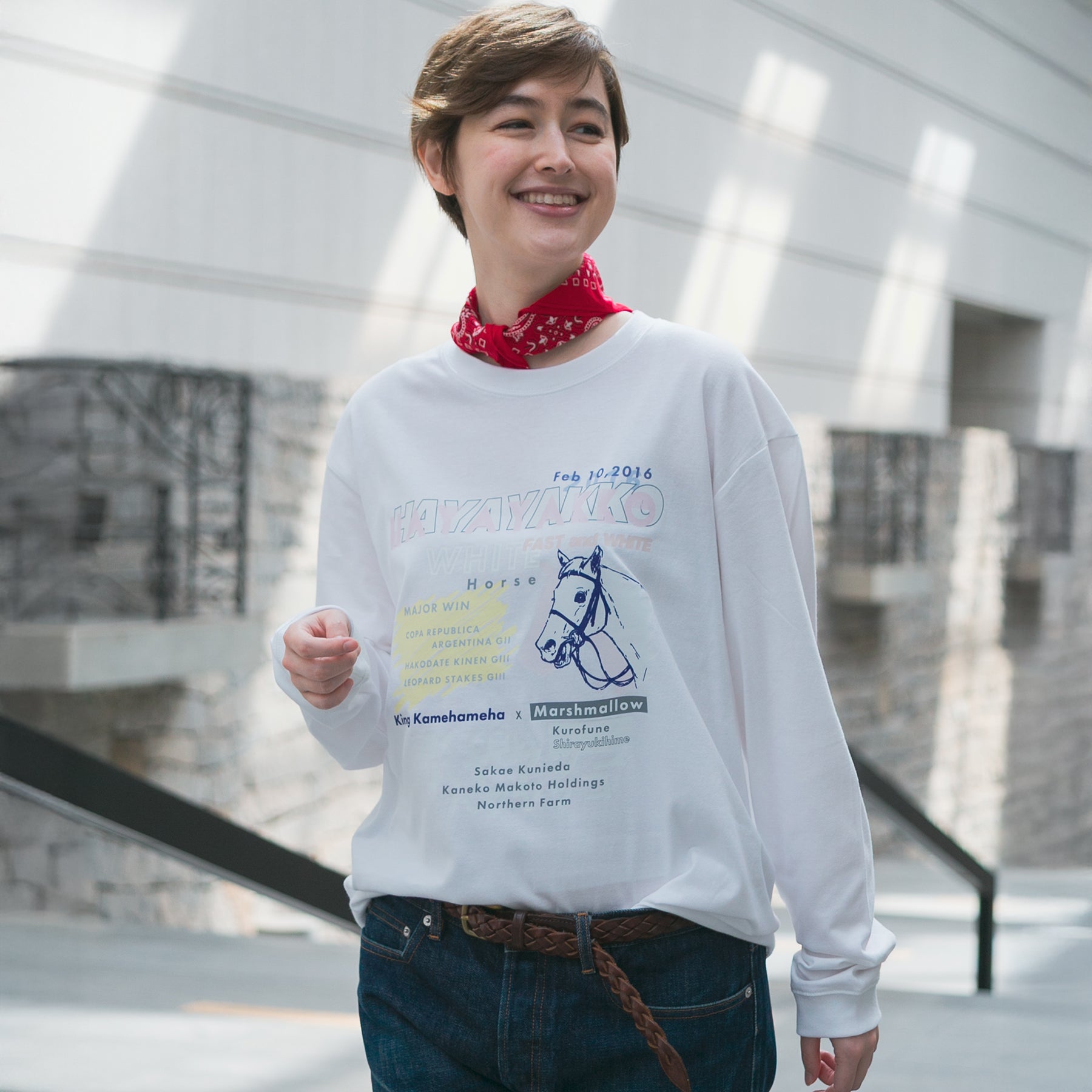 【HORSE GOODS net】ハヤヤッコ･ロングTシャツ