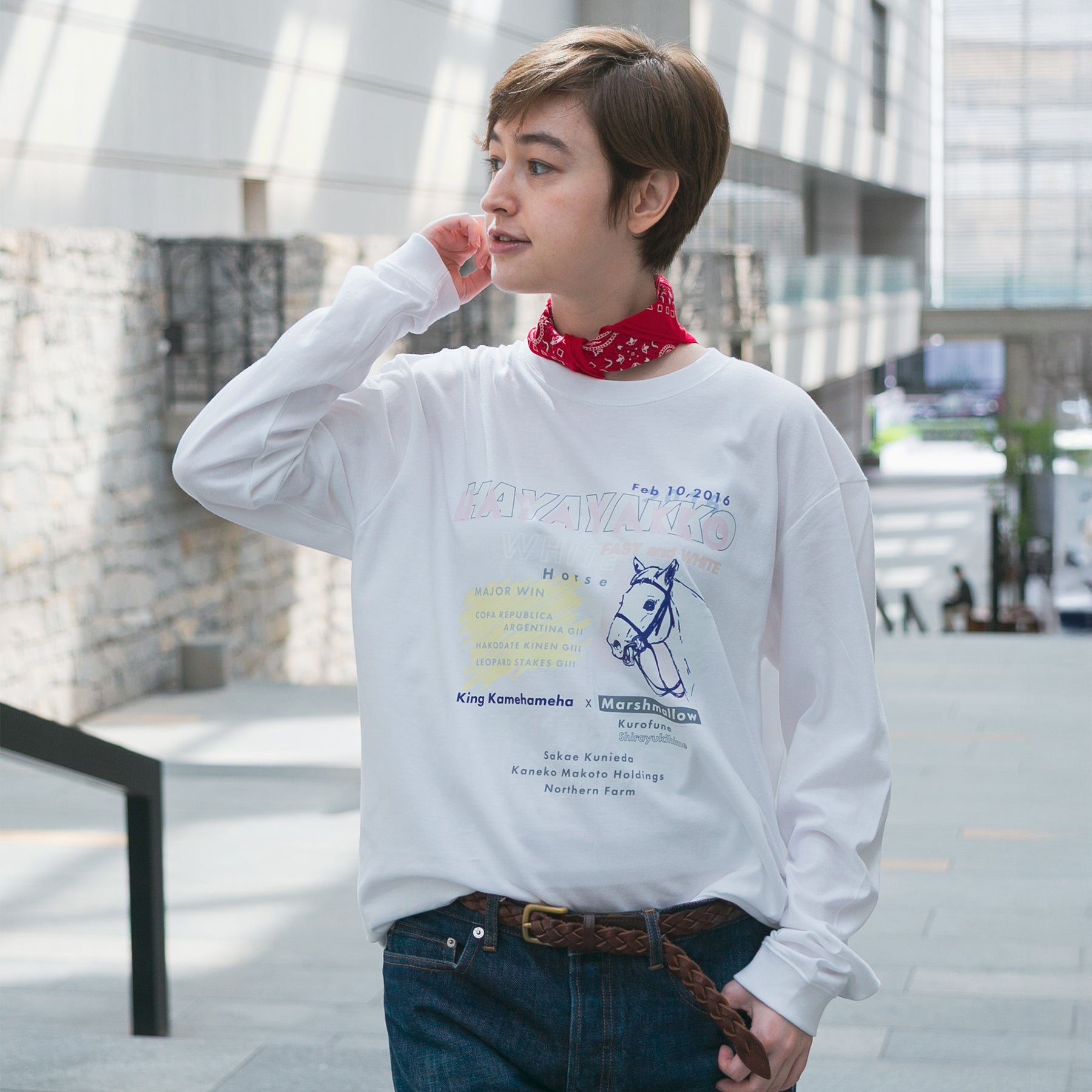 【HORSE GOODS net】ハヤヤッコ･ロングTシャツ