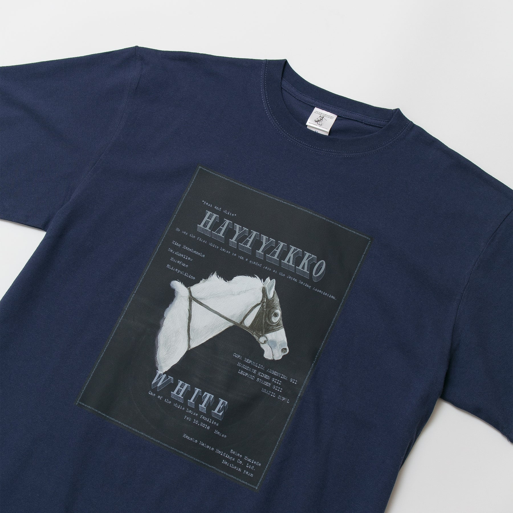 【HORSE GOODS net】ハヤヤッコ･Tシャツ1(ネイビー)