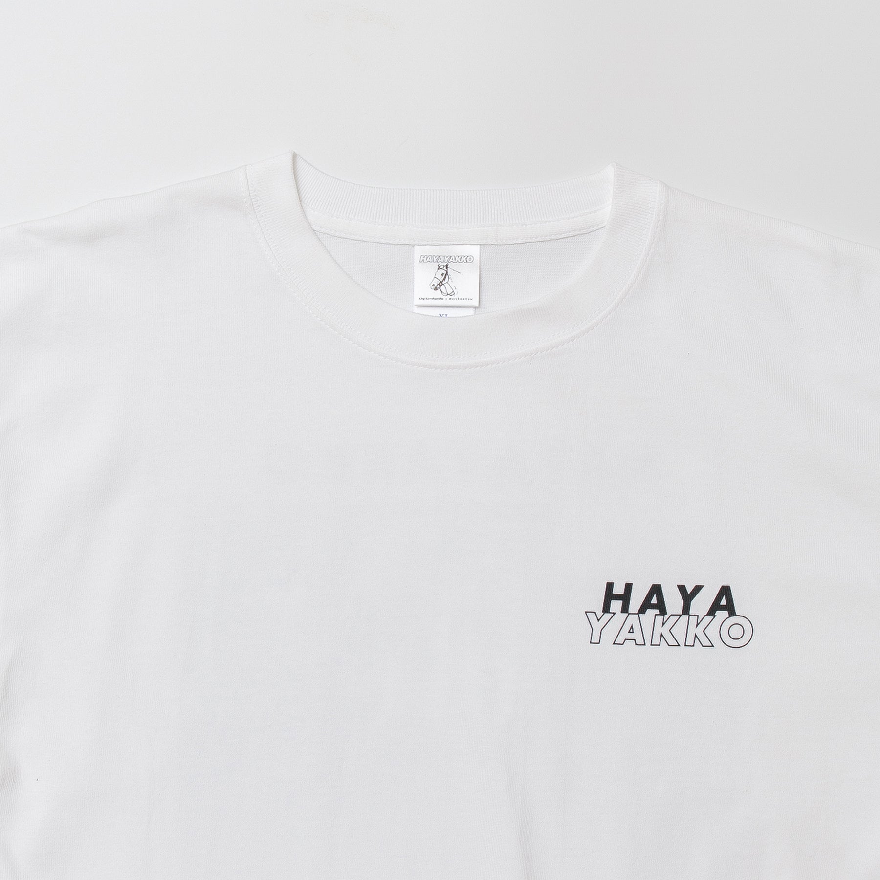 【HORSE GOODS net】ハヤヤッコ･Tシャツ2(白)