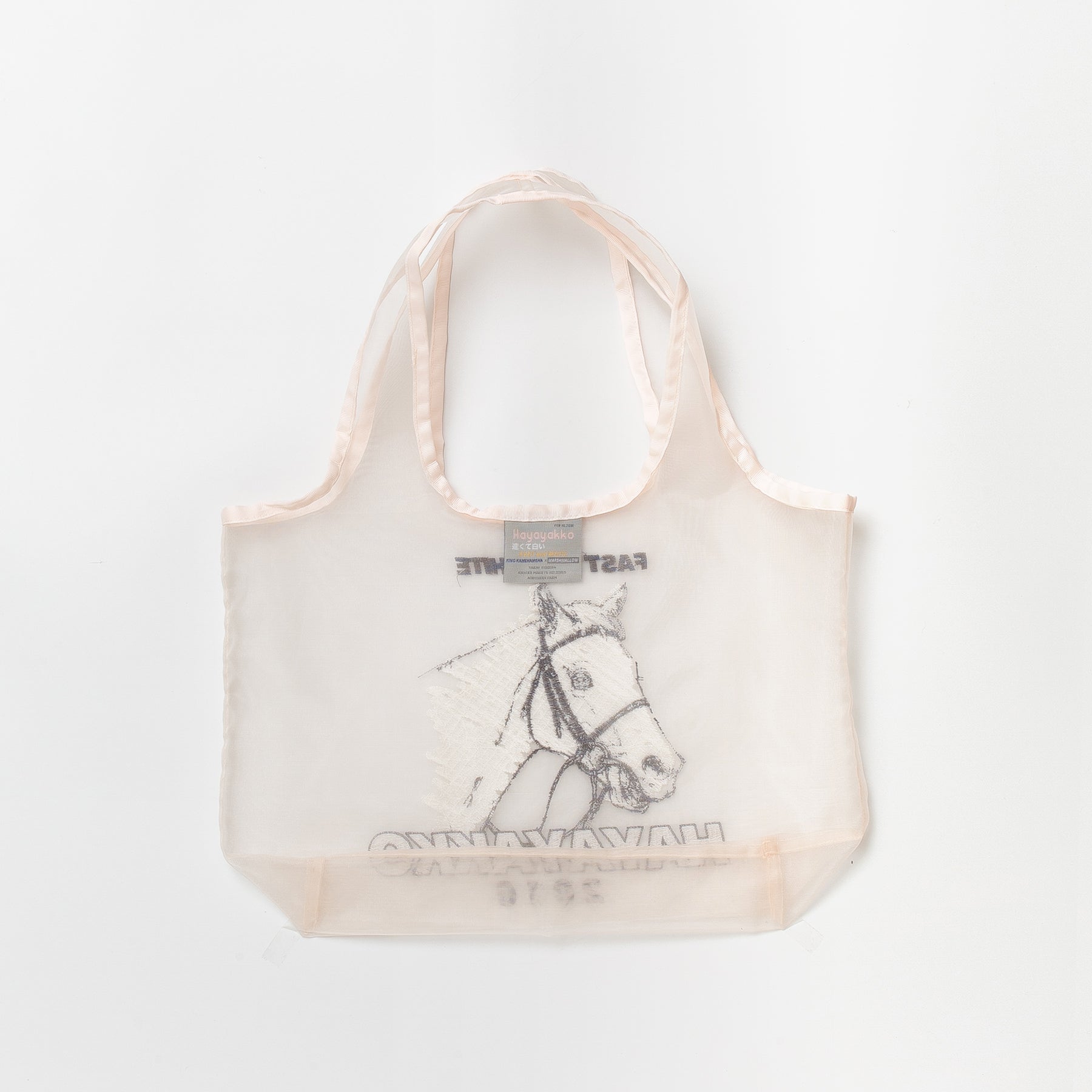 【HORSE GOODS net】ハヤヤッコ･刺繍トートバッグ