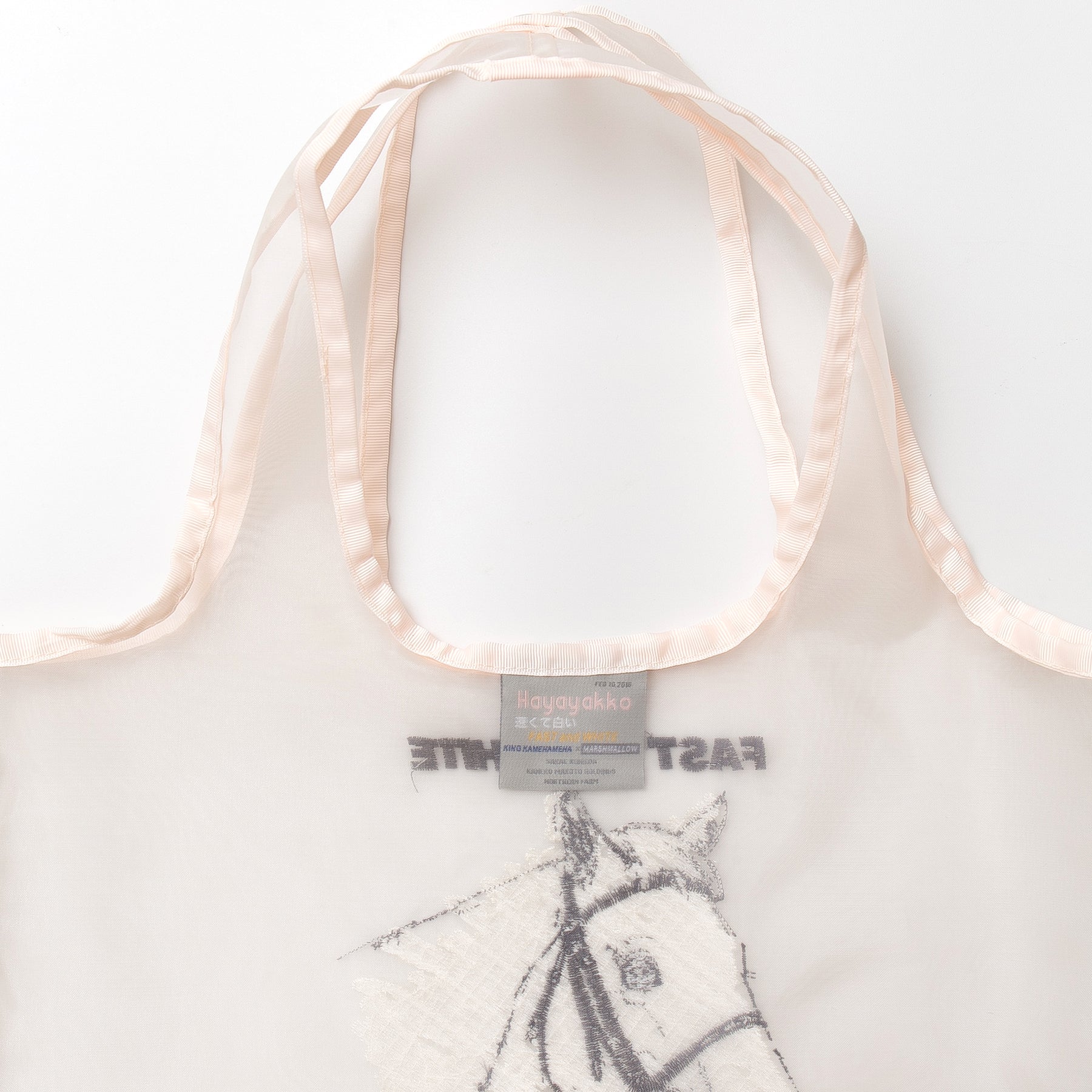 【HORSE GOODS net】ハヤヤッコ･刺繍トートバッグ