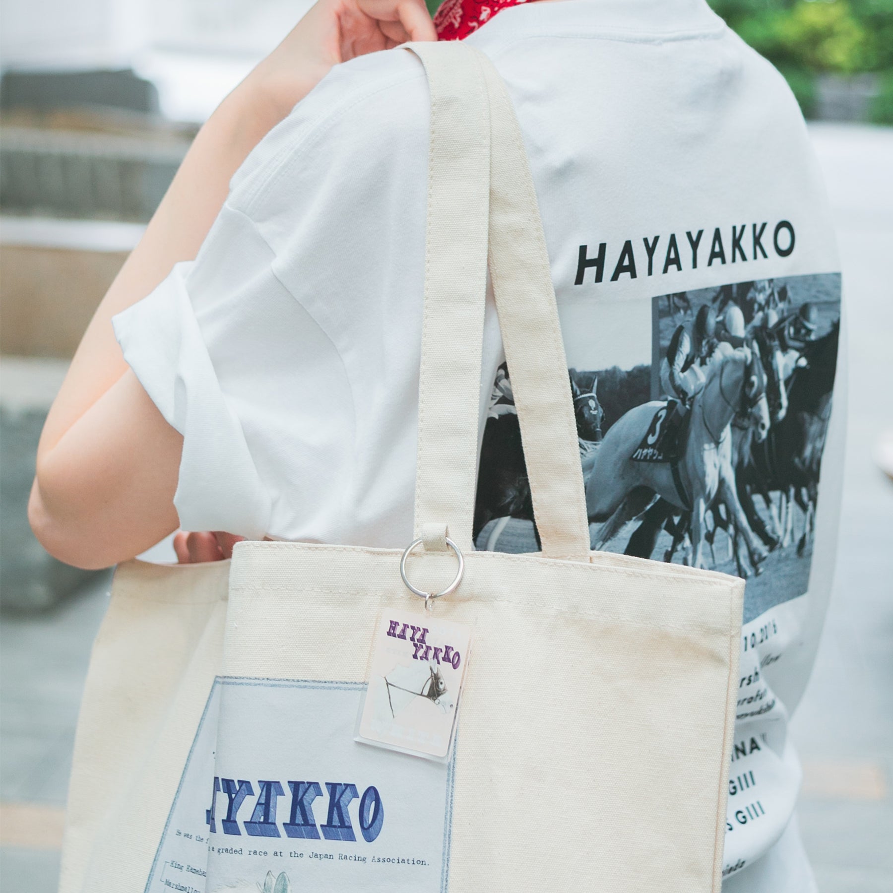 【HORSE GOODS net】ハヤヤッコ･アクリルキーホルダーA