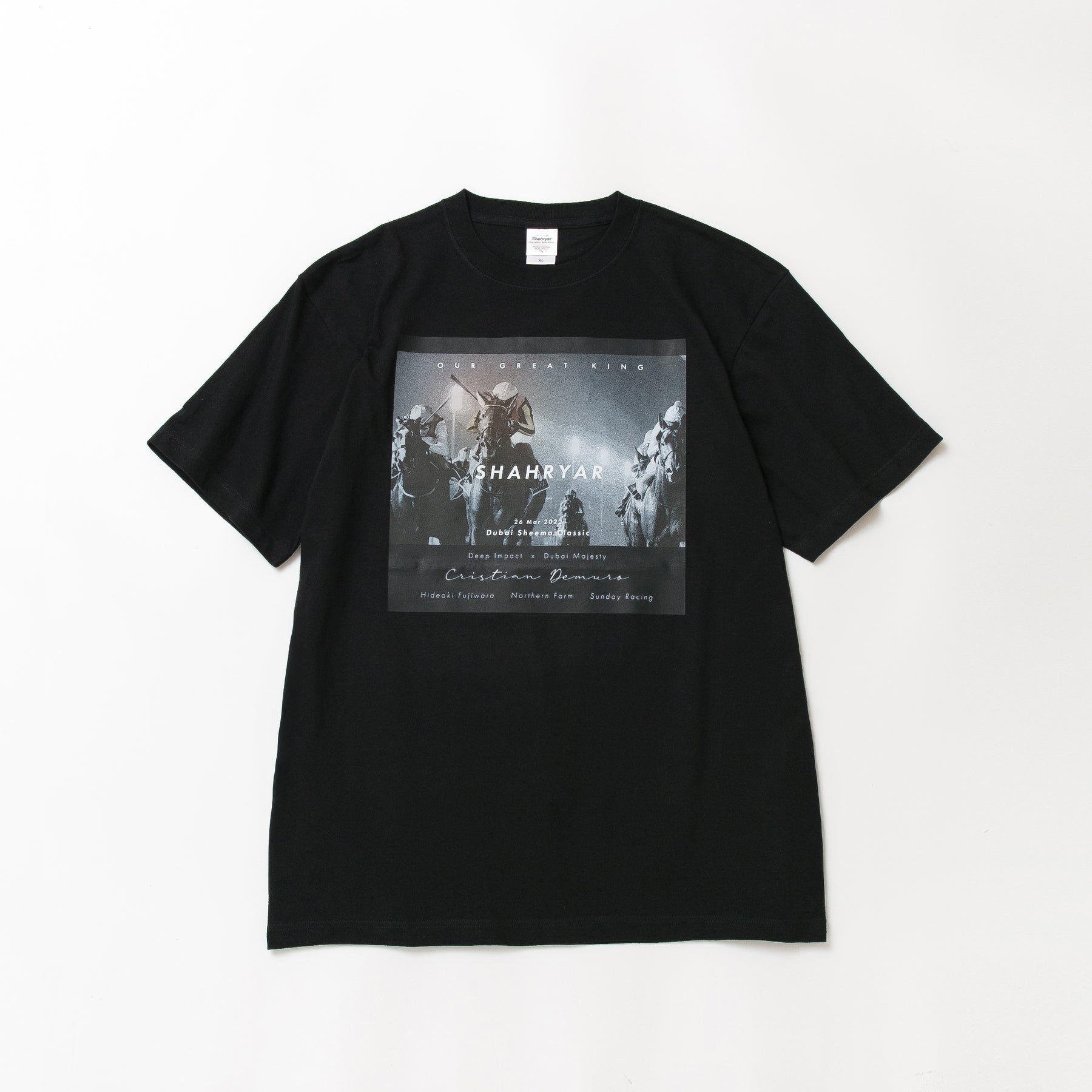 【HORSE GOODS net】シャフリヤール･TシャツA(黒)