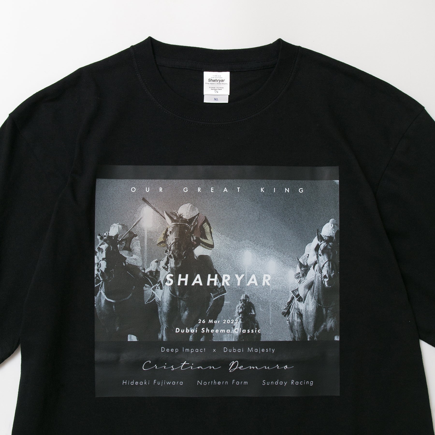 【HORSE GOODS net】シャフリヤール･TシャツA(黒)