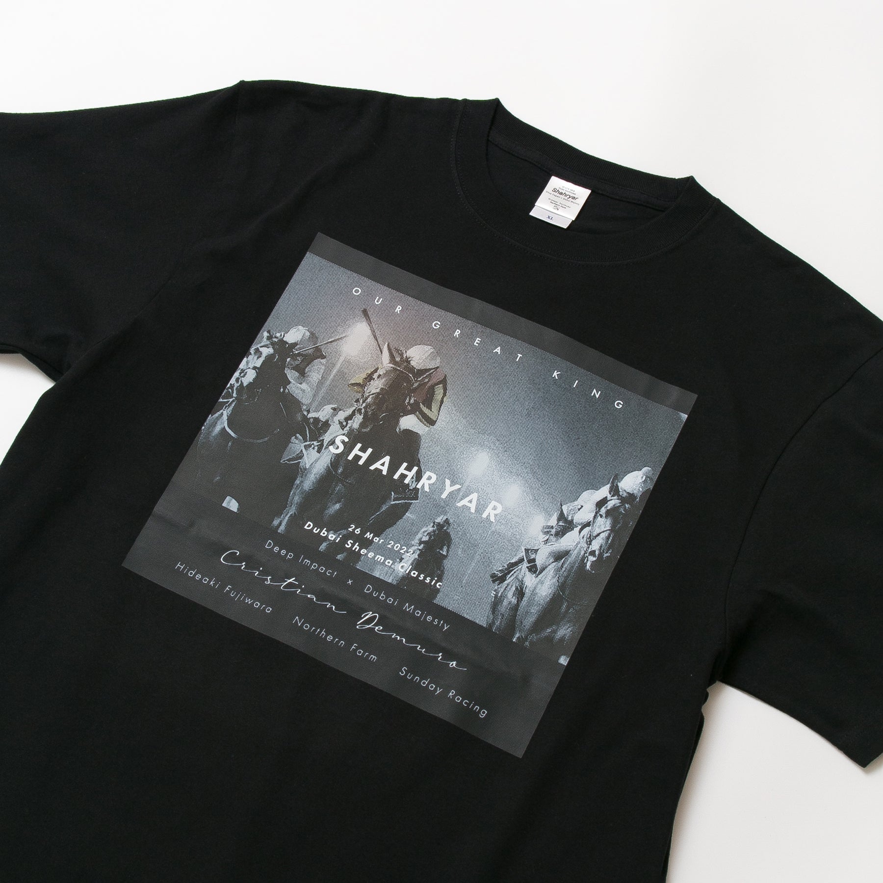 【HORSE GOODS net】シャフリヤール･TシャツA(黒)