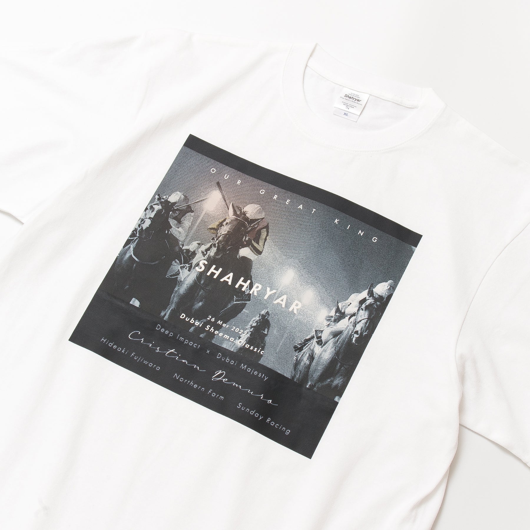 【HORSE GOODS net】シャフリヤール･TシャツA(白)