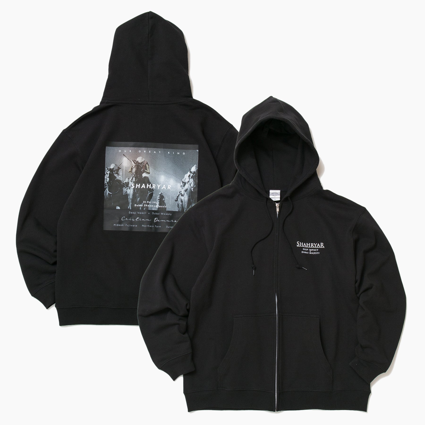 【HORSE GOODS net】シャフリヤール･ジップアップパーカー