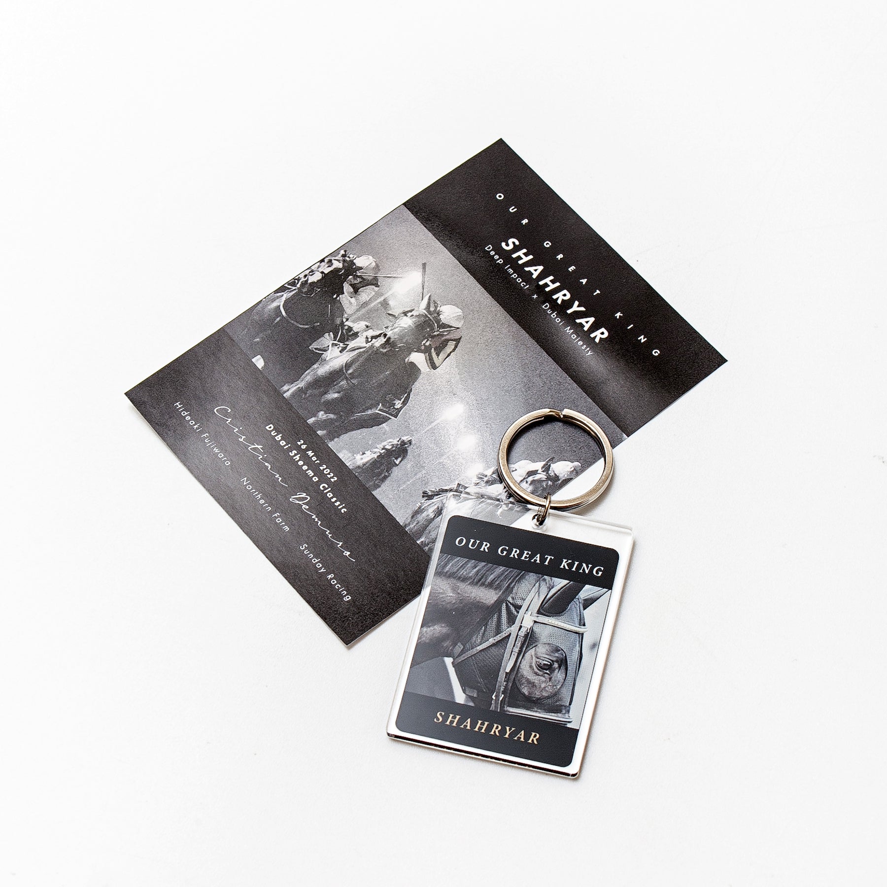 【HORSE GOODS net】シャフリヤール･アクリルキーホルダー