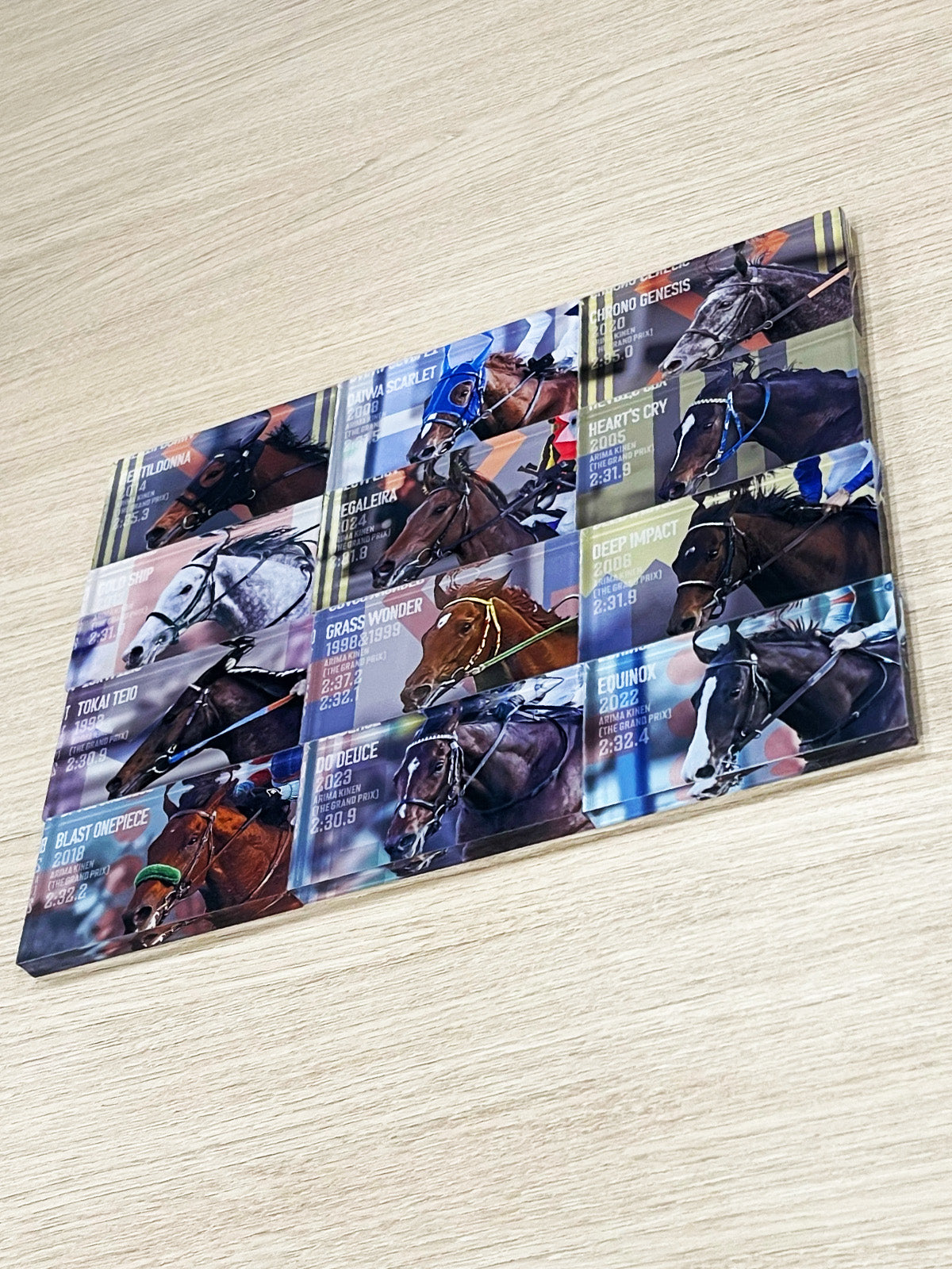 有馬記念アクリルブロック(ランダム全12種)
