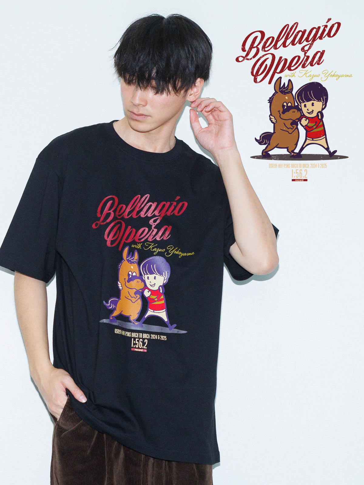 ベラジオオペラ･Tシャツ(黒)