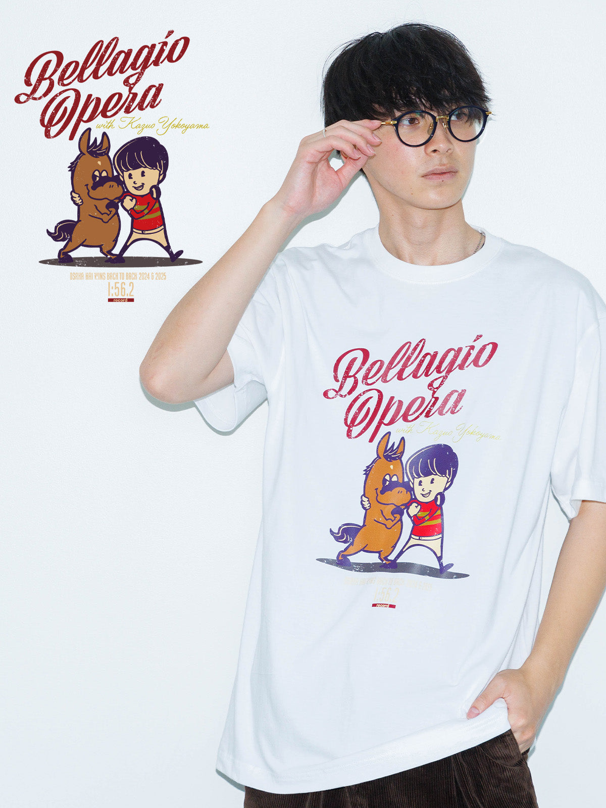 ベラジオオペラ･Tシャツ(白)