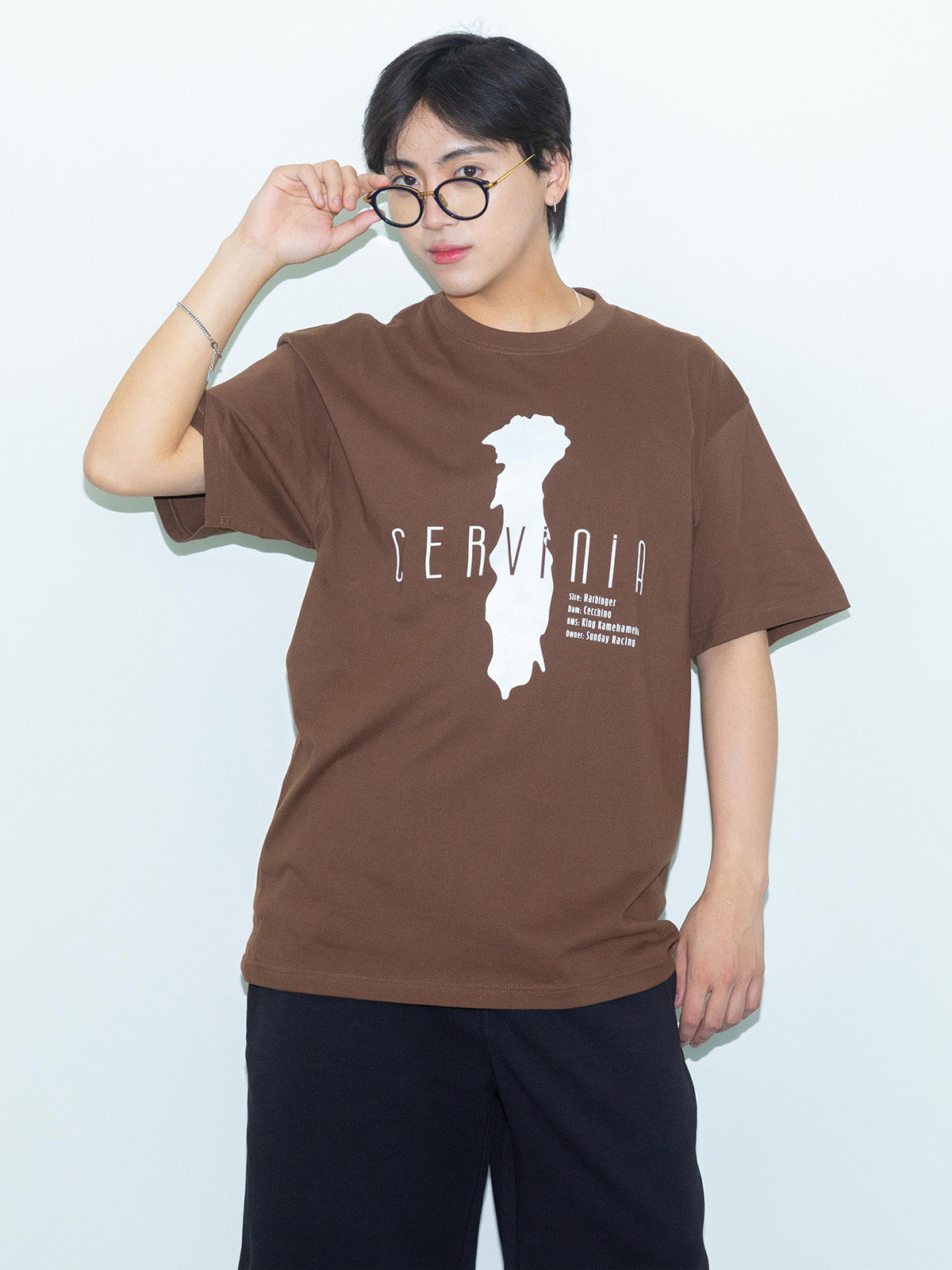 チェルヴィニア･Tシャツ(ブラウン)