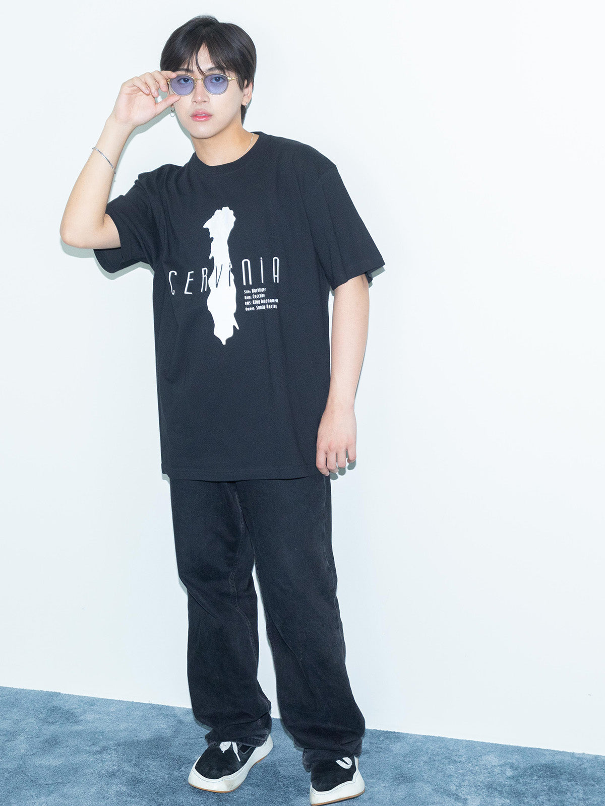 チェルヴィニア･Tシャツ(黒)