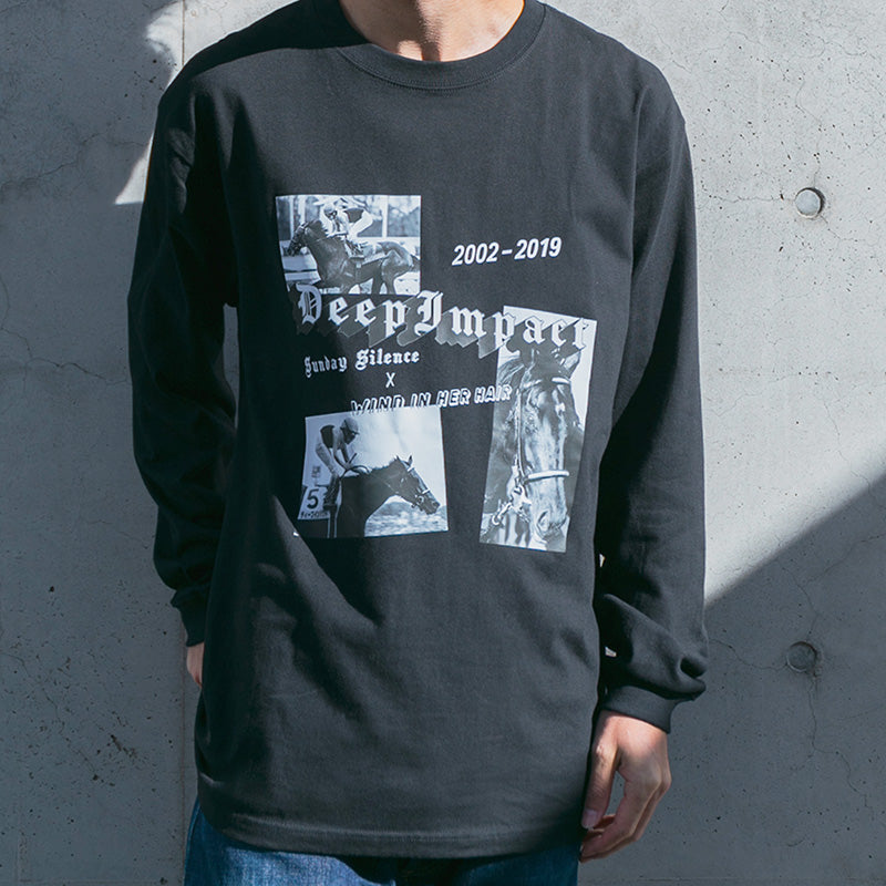 【HORSE GOODS net】ディープインパクト･ロングTシャツ