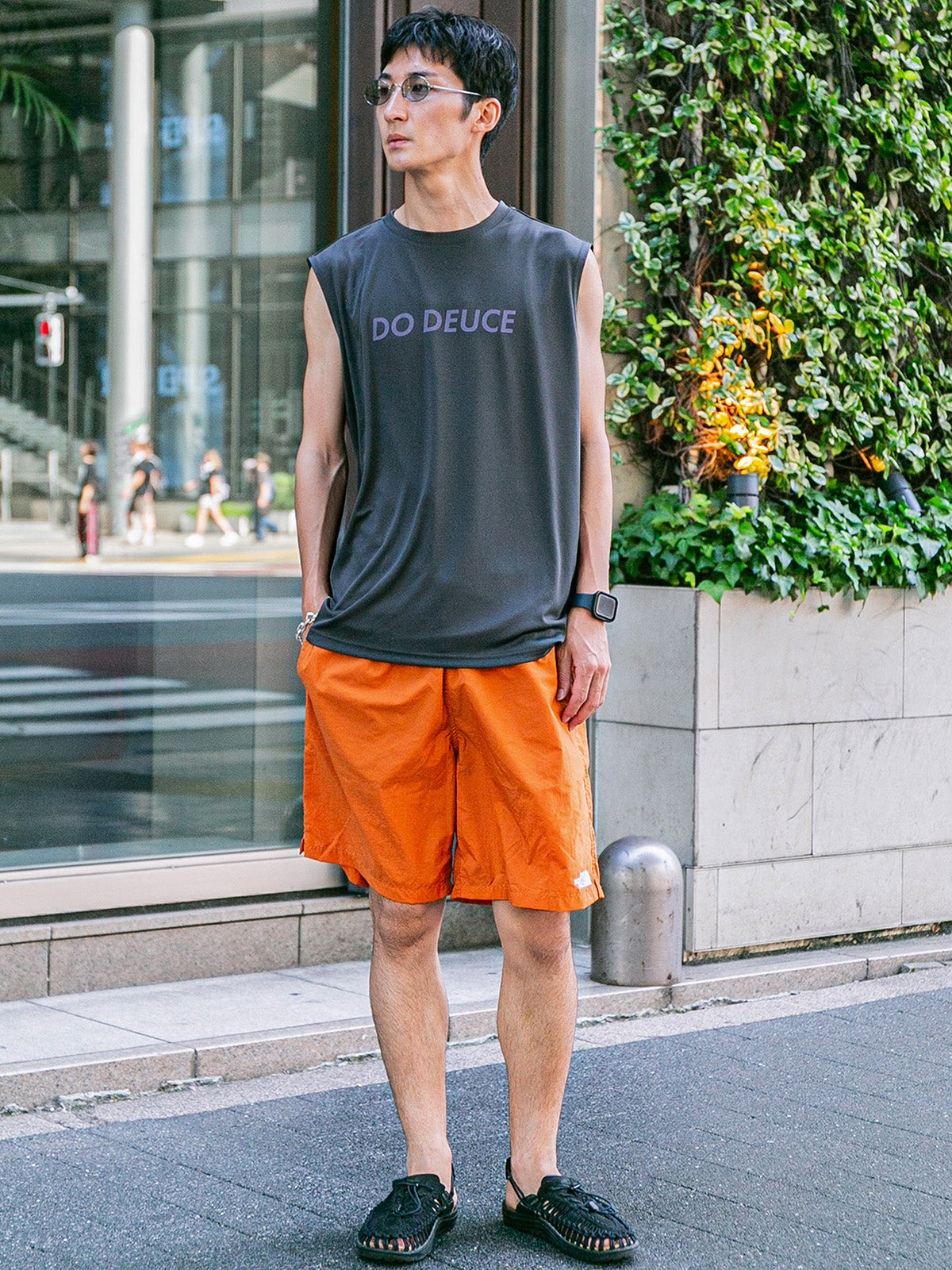 【HORSE GOODS net】ドウデュース･ノースリーブTシャツ(グレー)