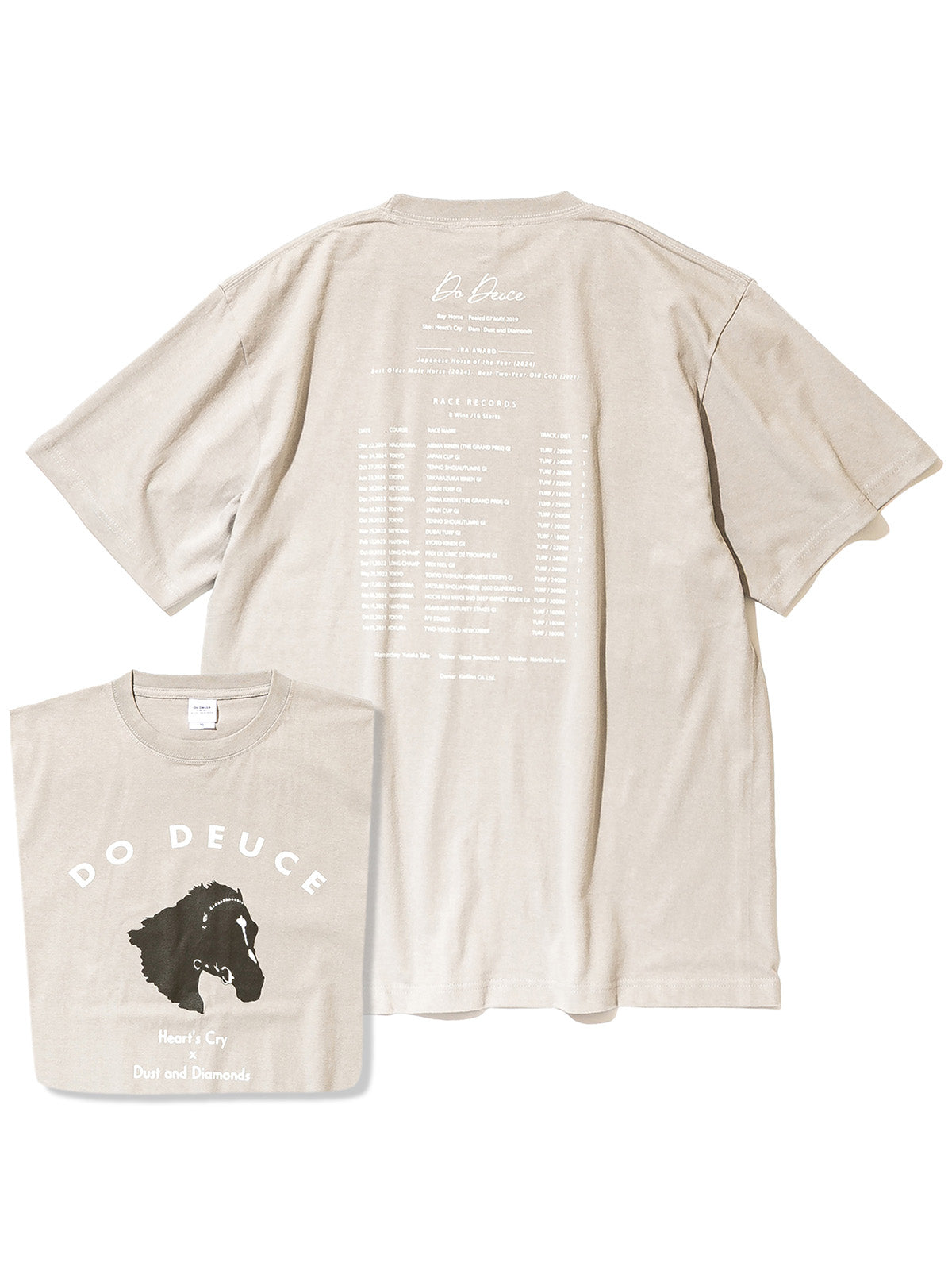 【HORSE GOODS net】ドウデュース･Tシャツ(グレー)