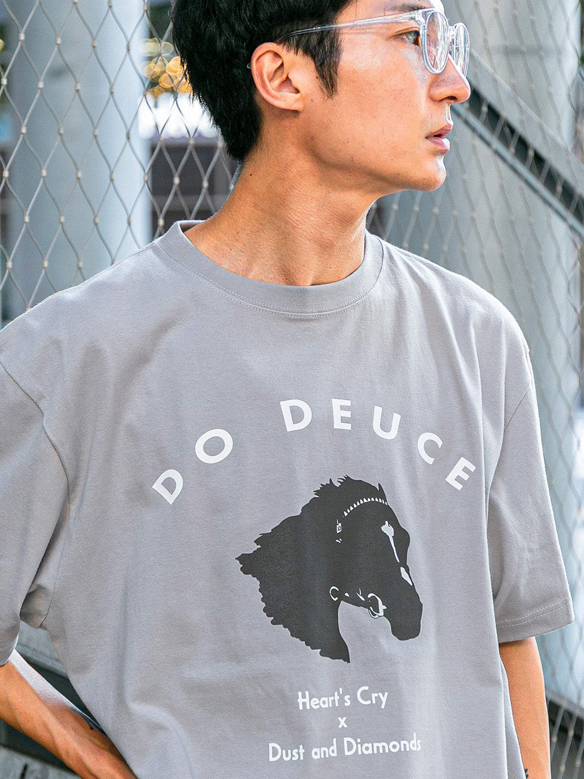 【HORSE GOODS net】ドウデュース･Tシャツ(グレー)