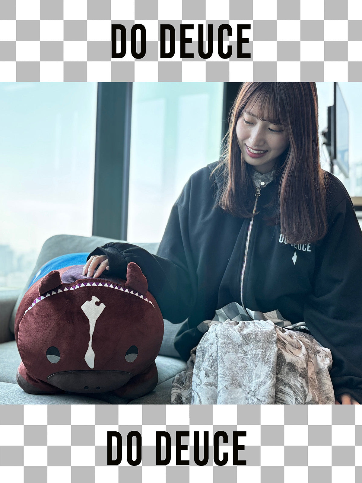 ドウデュース・もちもちぬいぐるみクッション｜netkeiba