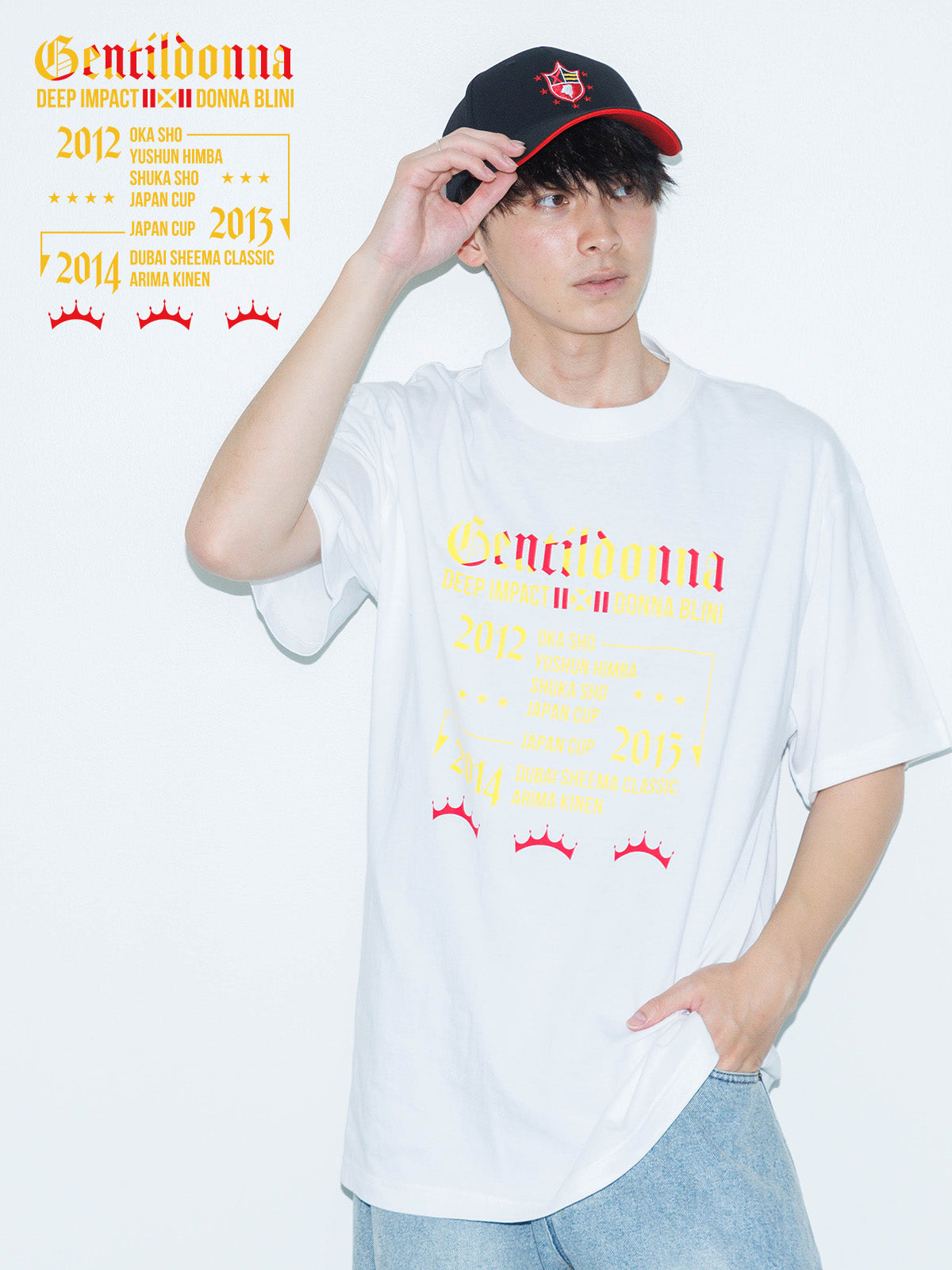 ジェンティルドンナ･Tシャツ(白)