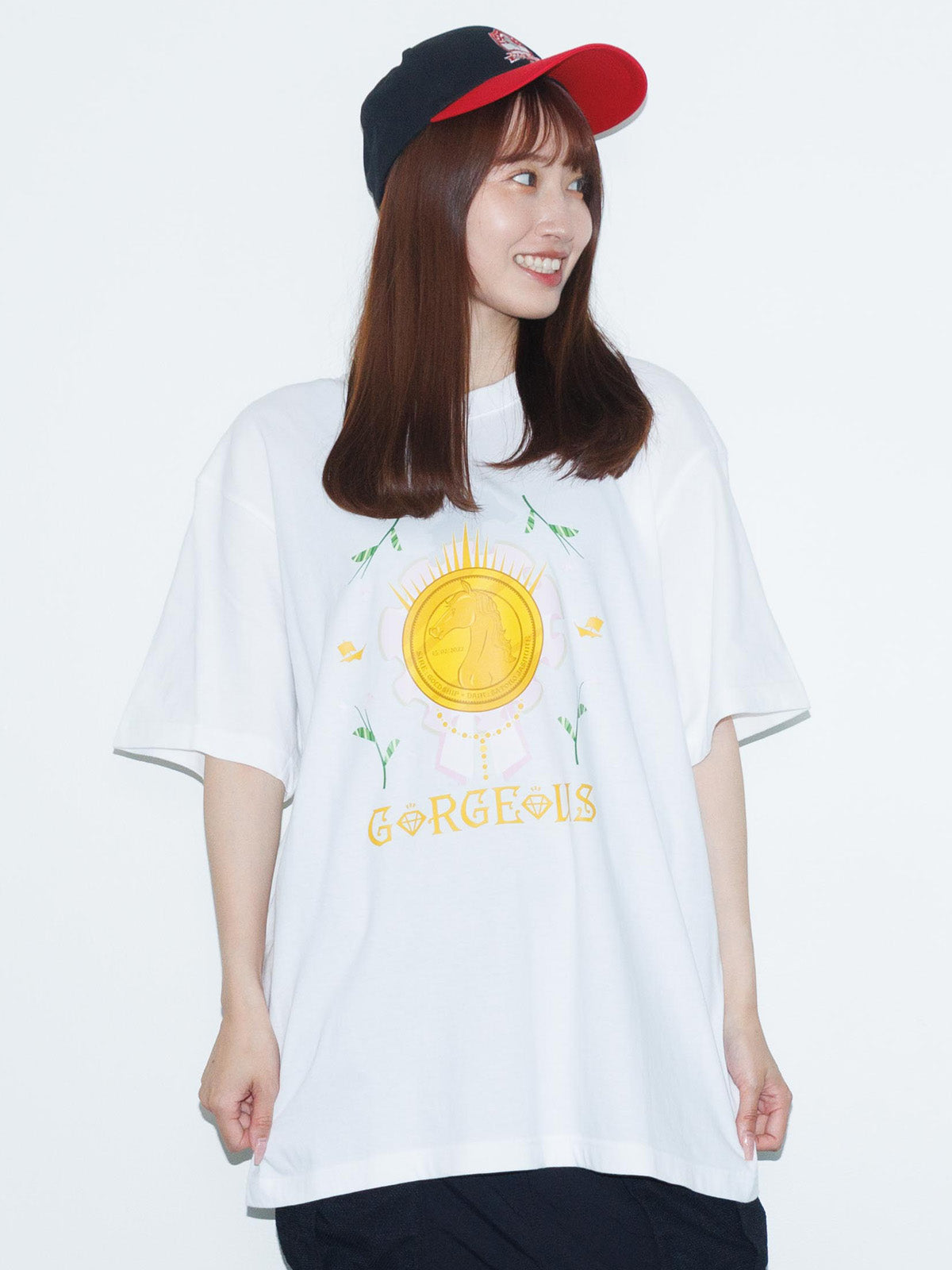 ゴージャス･Tシャツ(白)