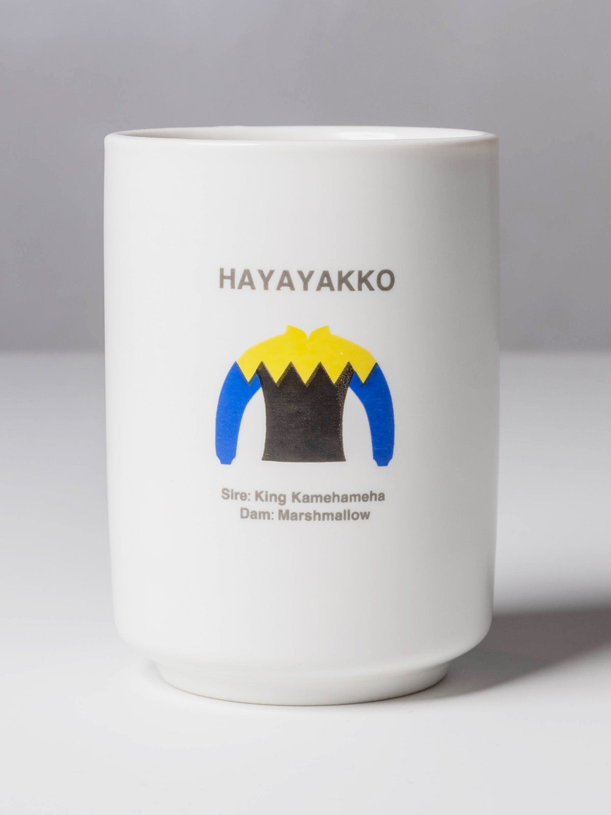 ハヤヤッコ ミニゼッケン Amazon.co.jp: JRA 出走馬ミニゼッケン 大阪杯 ハヤヤッコ 白毛