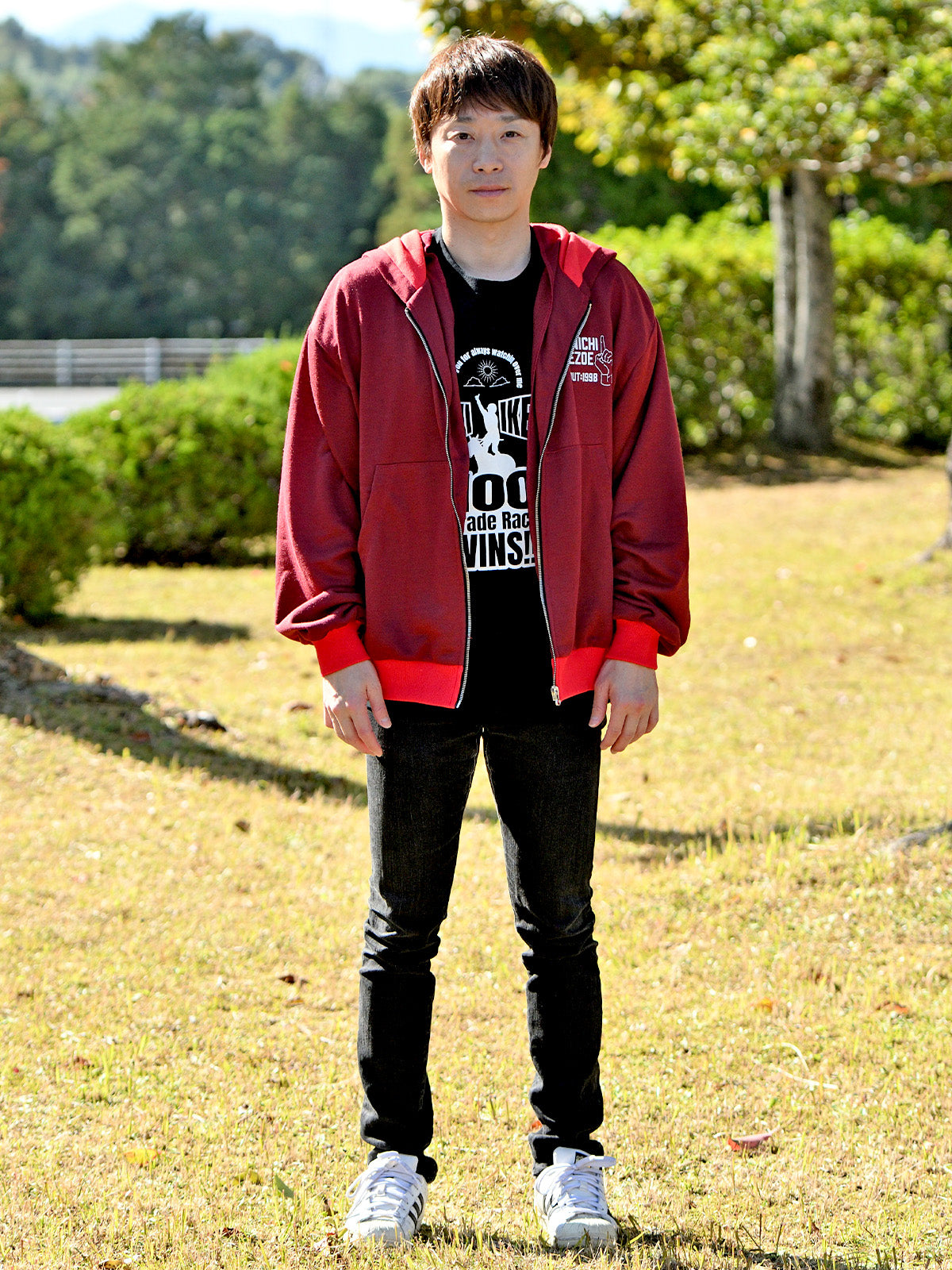 池添謙一騎手重賞100勝メモリアル･ジップアップパーカー