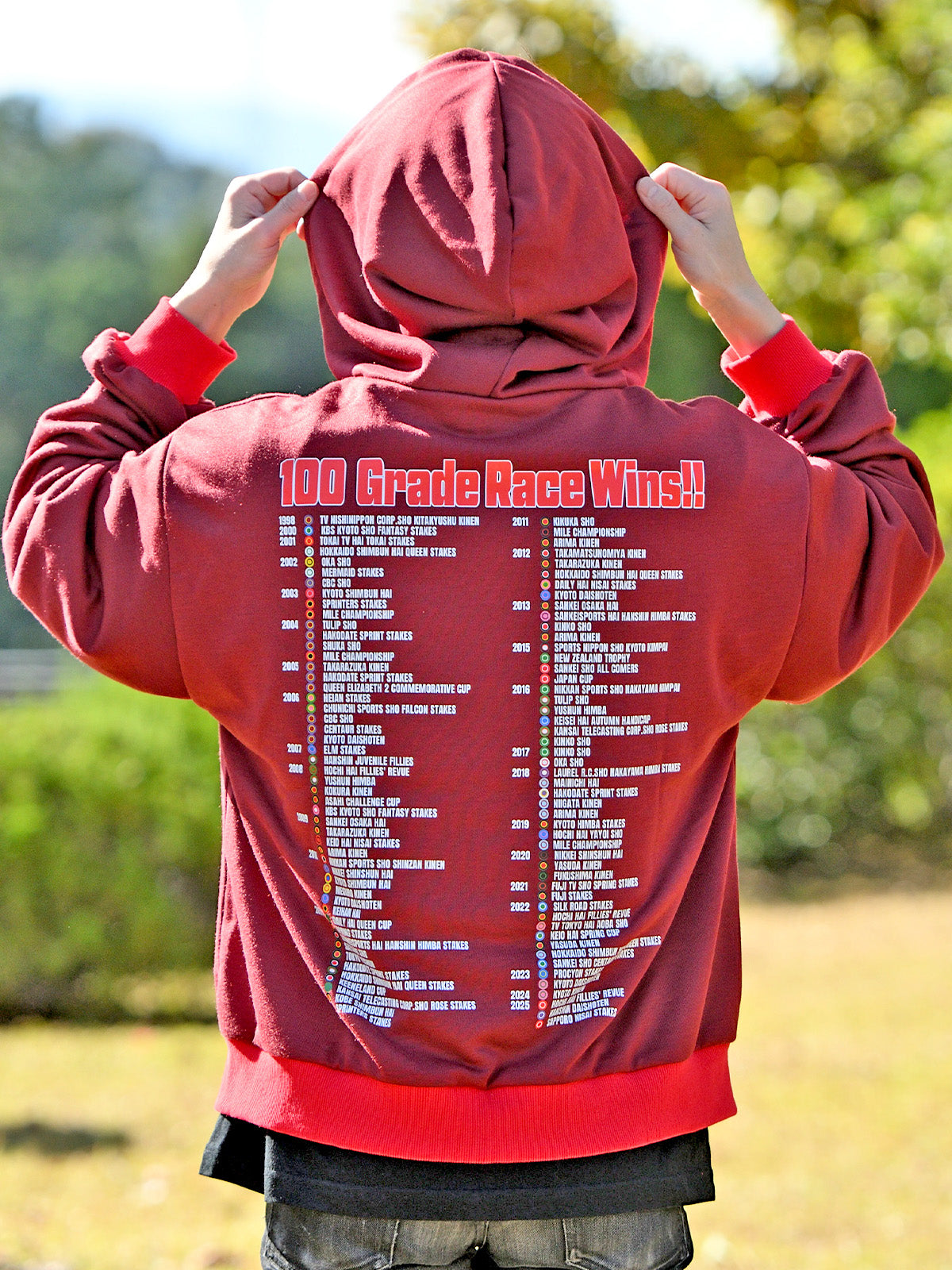 池添謙一騎手重賞100勝メモリアル･ジップアップパーカー