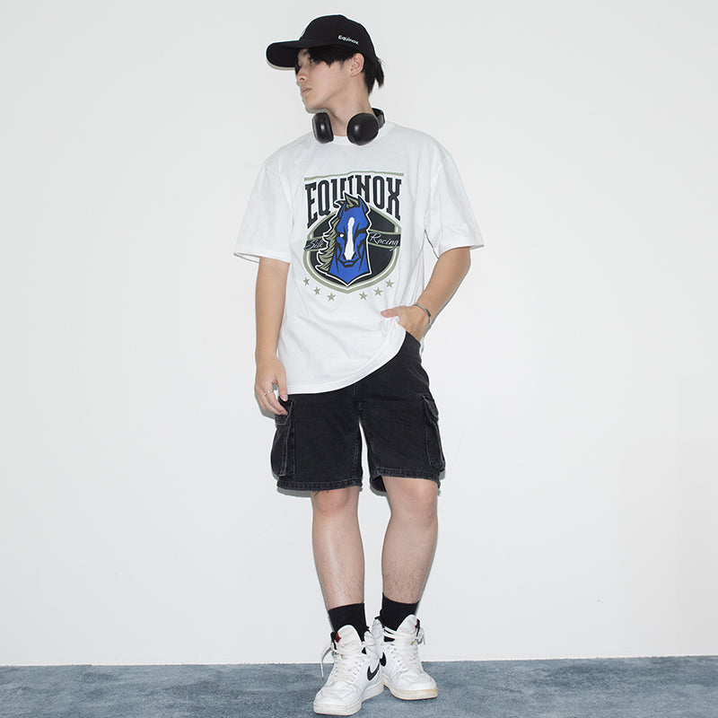 イクイノックス･Tシャツ･エンブレム(白)