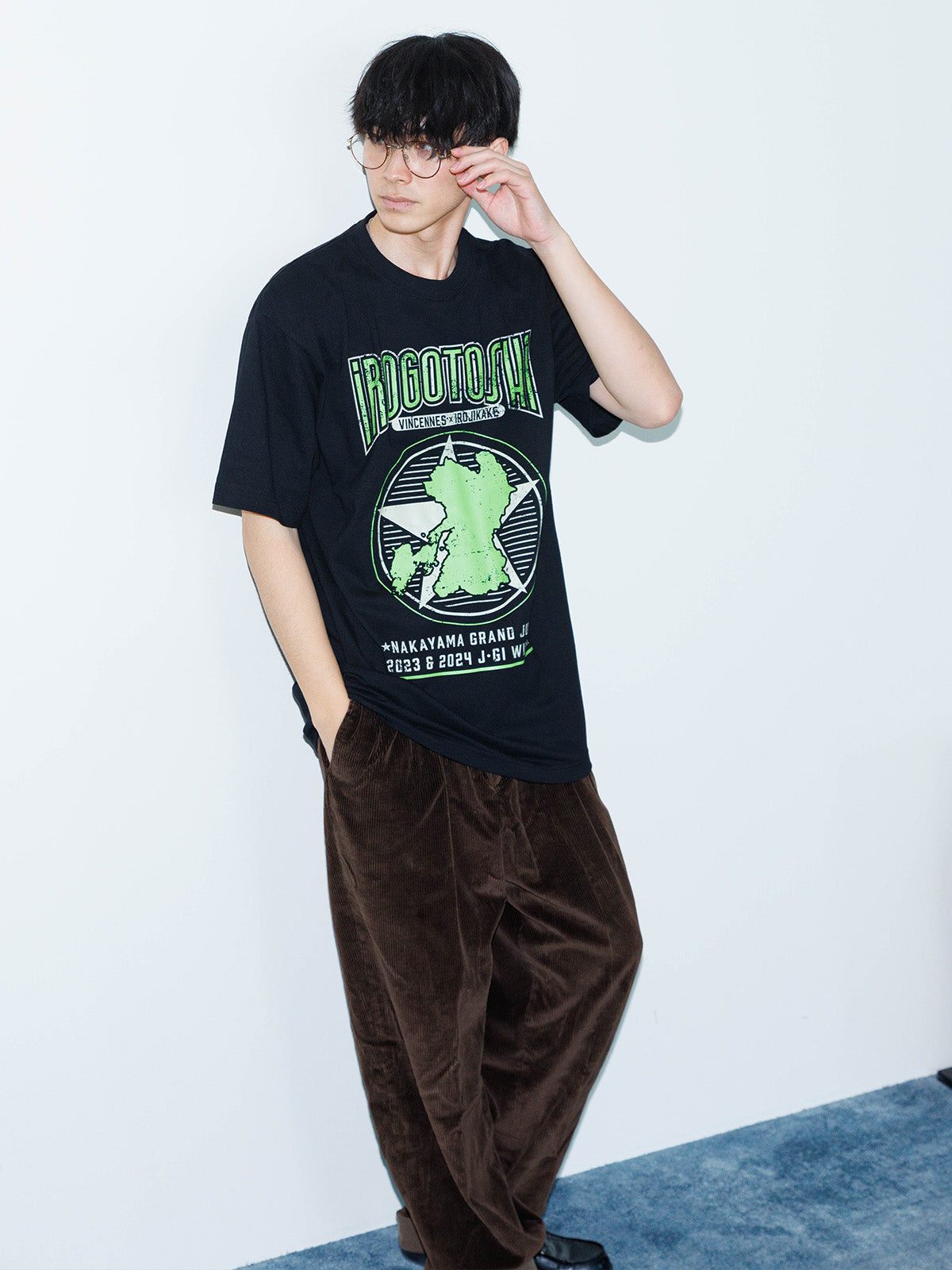 イロゴトシ･TシャツA(黒)