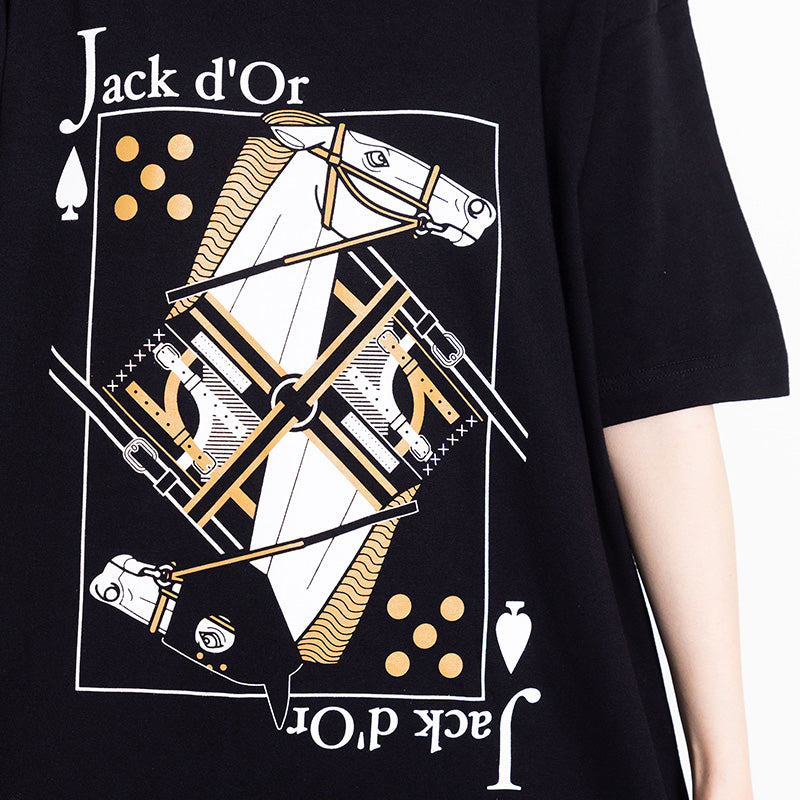 ジャックドール･TシャツB(黒)