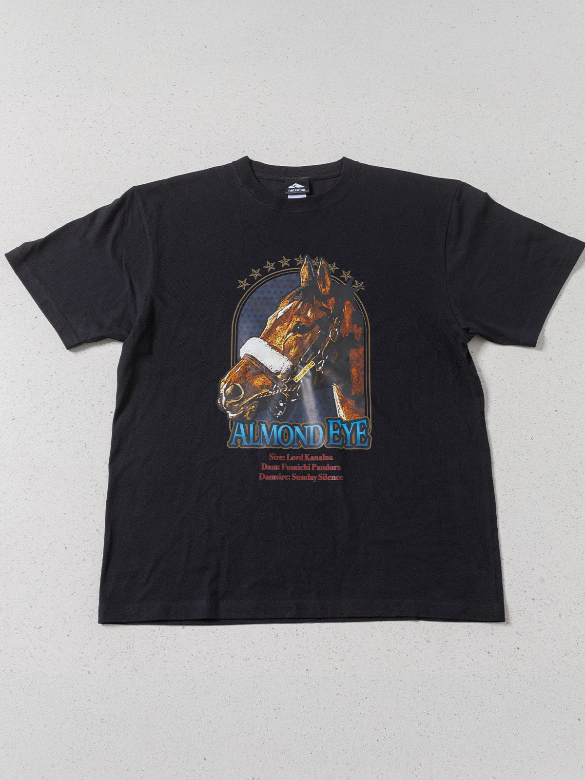 アーモンドアイ･ポートレートTシャツ