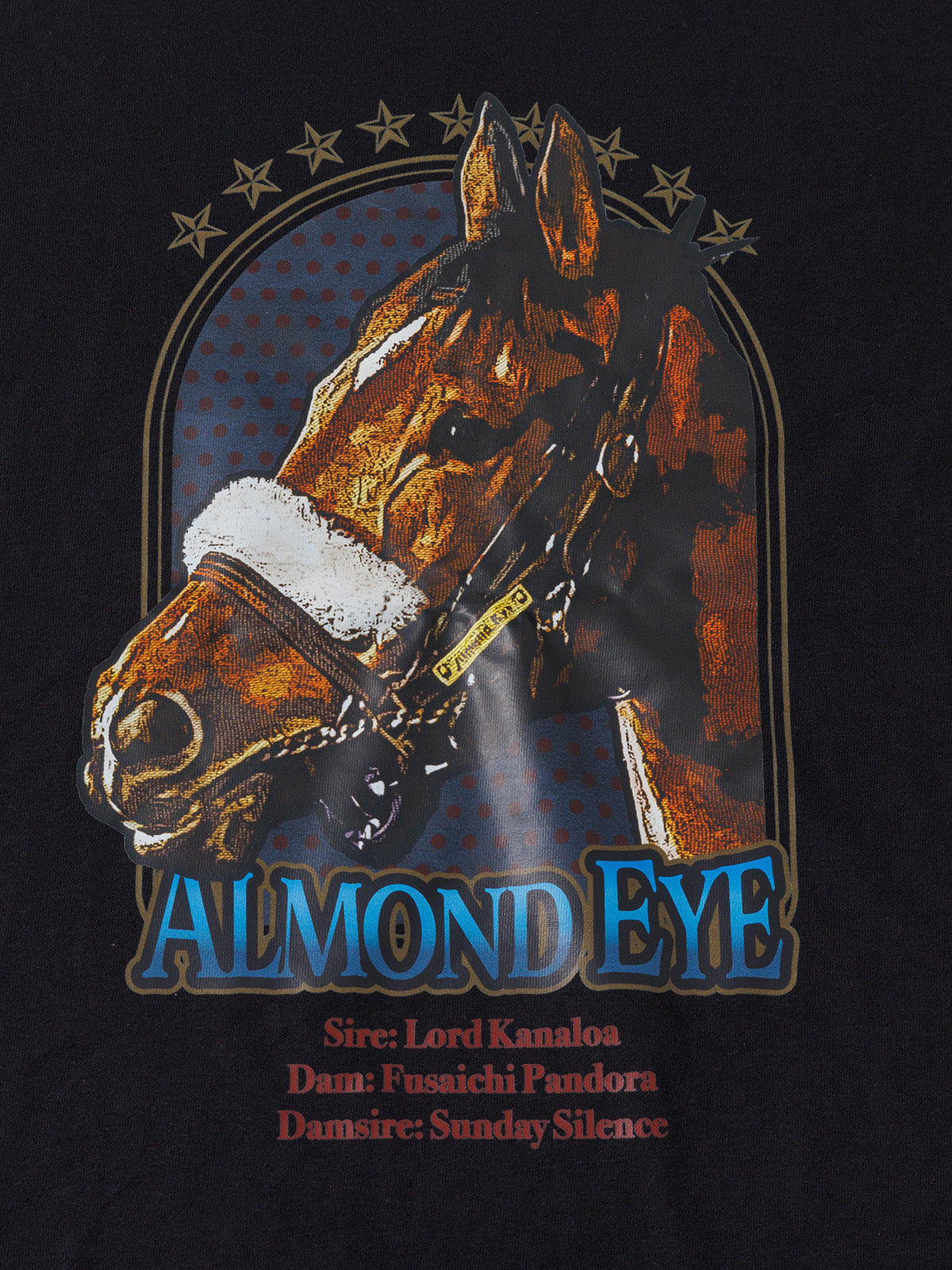 アーモンドアイ･ポートレートTシャツ