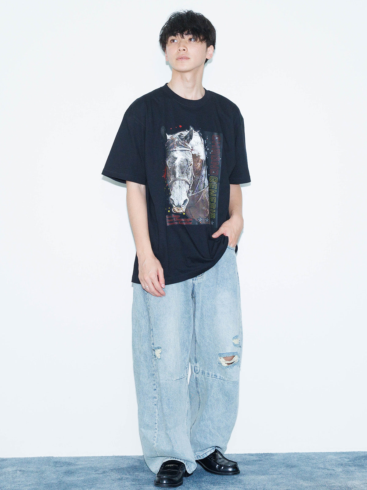 クロノジェネシス･ポートレートTシャツ