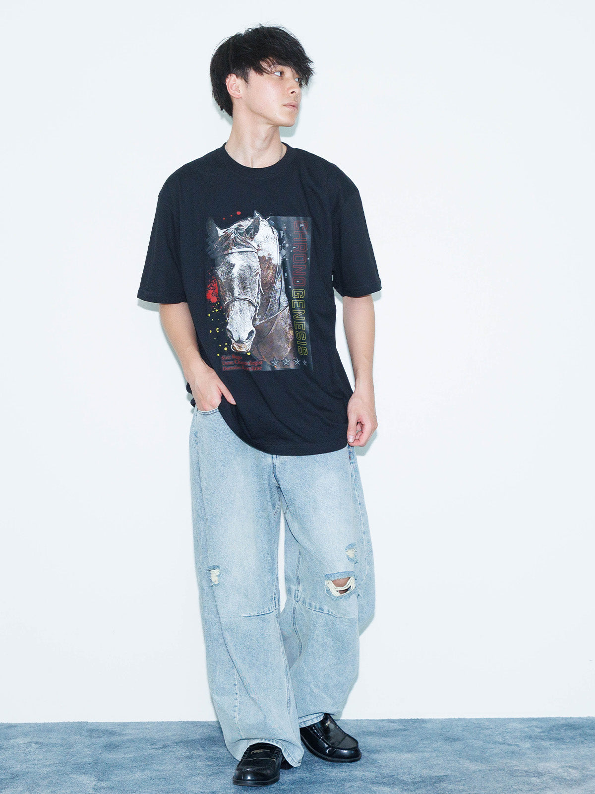 クロノジェネシス･ポートレートTシャツ