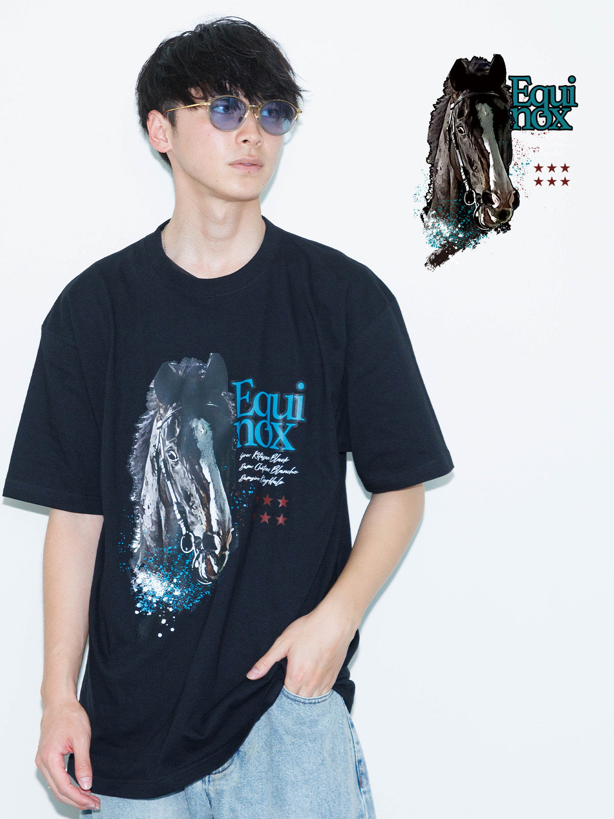 イクイノックス･ポートレートTシャツ