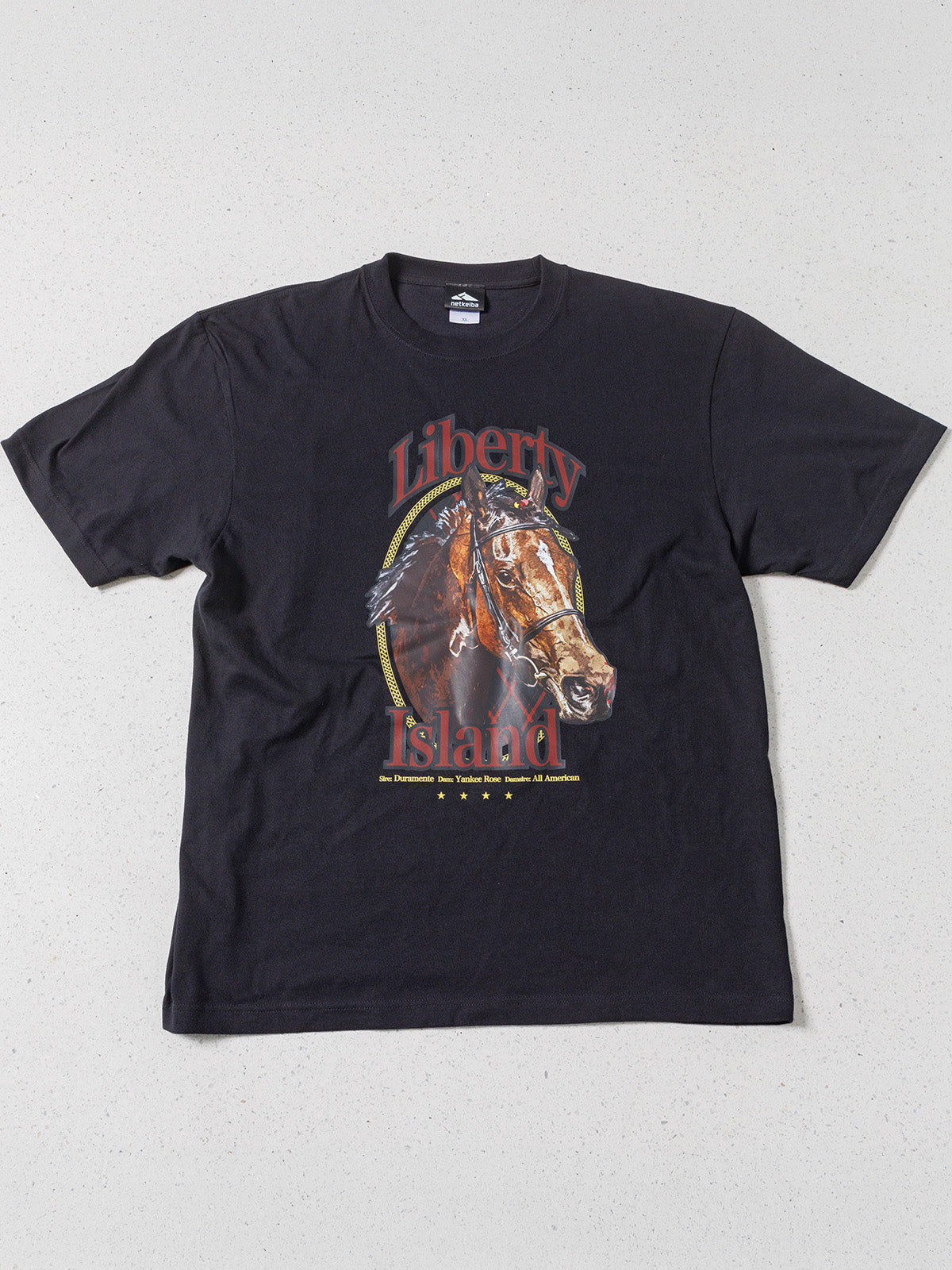 リバティアイランド･ポートレートTシャツ